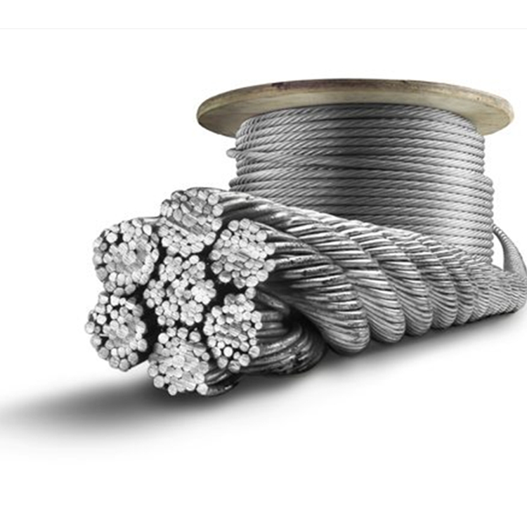 China Supplier Inox Cable 7x7 1/16"/1.58mm Stainless Steel Wire Rope 304/304L/316/316L Aircraft Cable