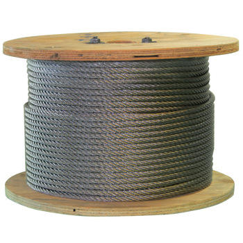Steel Wire Rope 1*7 1*19 Steel Wire Rope