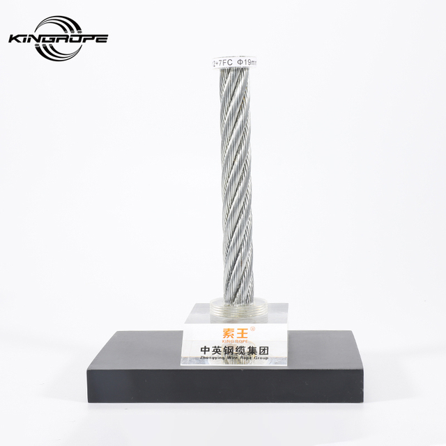 6X7+FC Galvanized Steel Wire Ropes