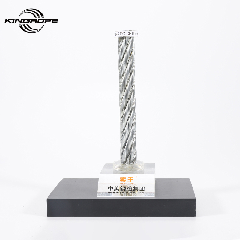 6X7+FC Galvanized Steel Wire Ropes