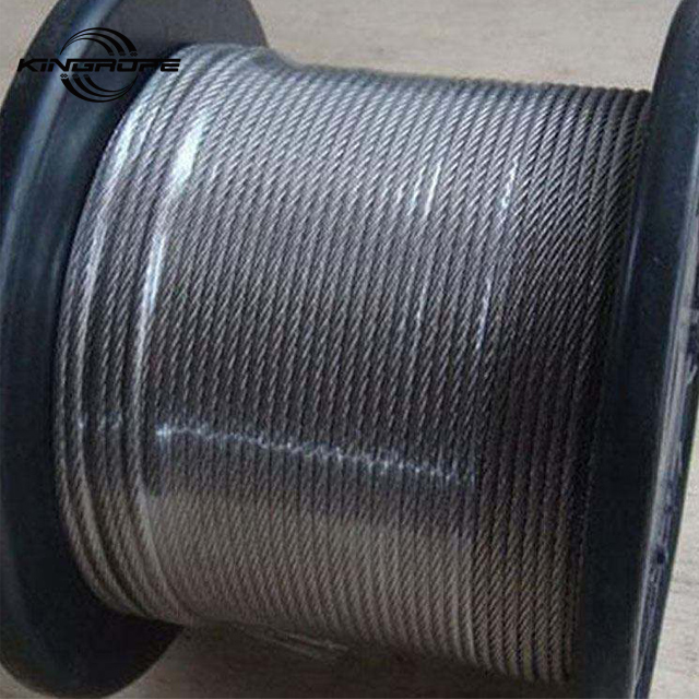 Corrosion resistance 7*19 7*7 high tensile 20mm 24mm steel wire rope