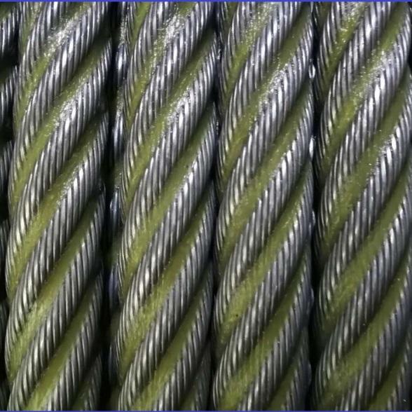 Wholesale Price Galvanized Zin Coated Crane Steel Wire Rope