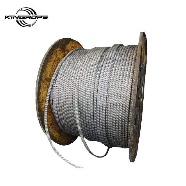 Coated Galvanized Steel Wire Rope Flexible Cable/galvanized Steel Wire Rope 8.3