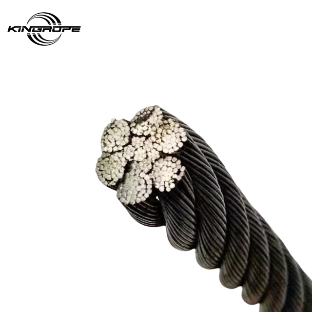 Lifting Steel Wire Rope 6X37+IWRC/FC 25mm Steel Wire Cable Rope