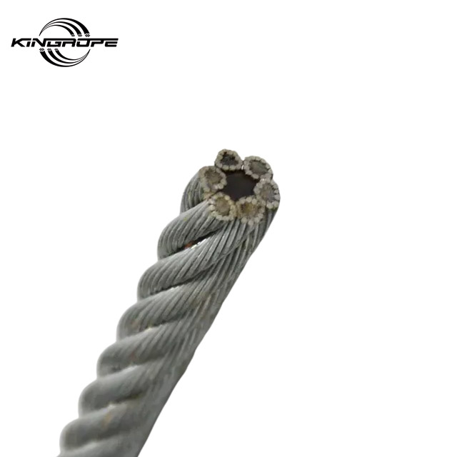 Towing Rope 6*12+7FC/ 6X12+7FC Galvanized Steel Wire Rope