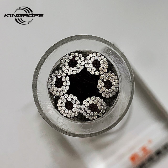 6x24+7FC Galvanized Steel Wire Rope