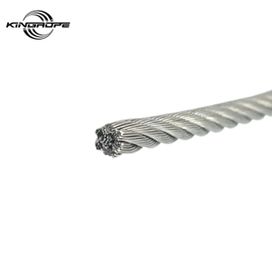 Galvanized Zip line Cable 7x19 12mm 22mm 25mm Zipline Wire Rope