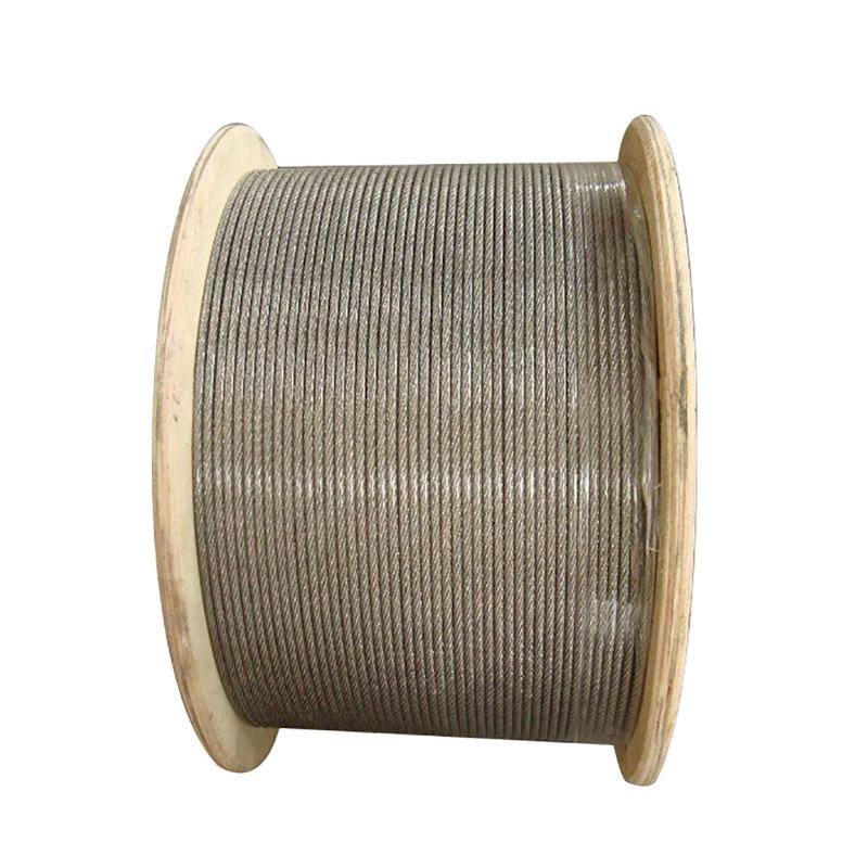 6*19+FC 6*19+IWR 6*19+IWS Galvanized and Ungalvanized Steel Cable Wire Rope