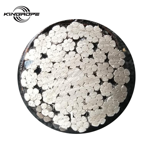 35x7/35Wx7 42mm Galvanized Steel Multi-Strand Wire Rope For Heavy Equipment