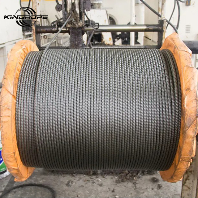 China Galvanized Steel Wire Rope for Masting 6*7+Iws