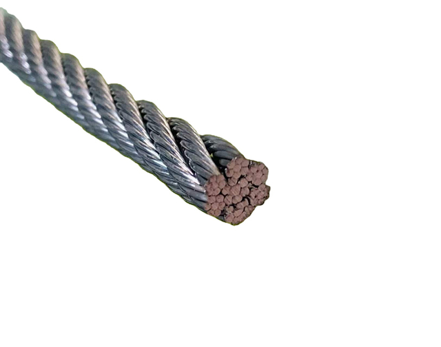 SGS ISO API & DIN Standard 6X7+Ppc / FC Ski-Lifts Use Cable Steel Wire Rope