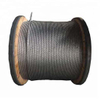 8*19W+IWRC Ungalvanized Steel Wire Rope 8mm For Elevator