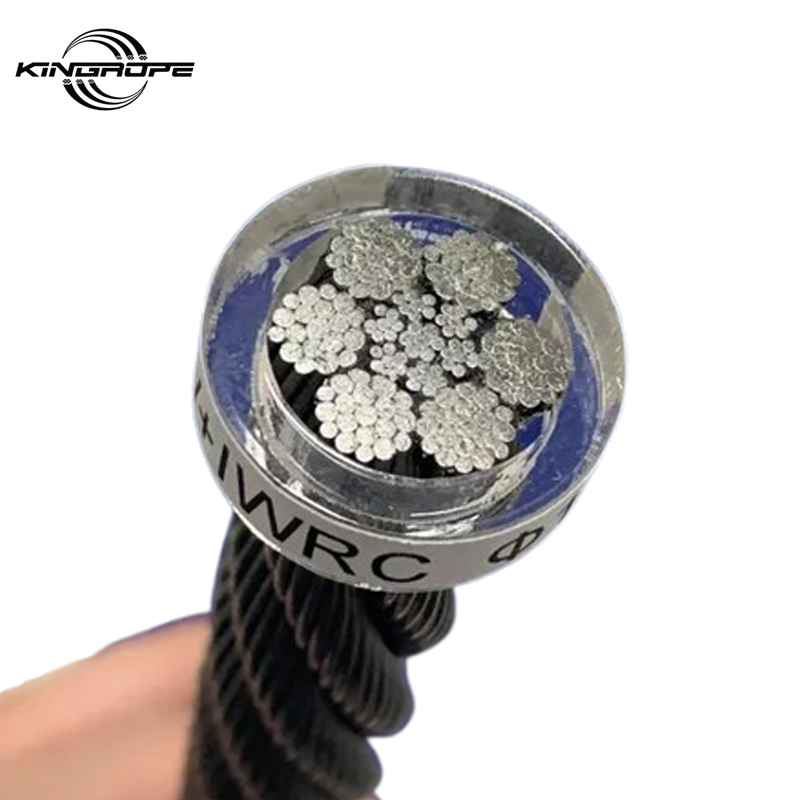 6x19 6x36WS FC/IWRC Steel Wire Rope For Sling 25.4mm 26mm 48mm 56mm