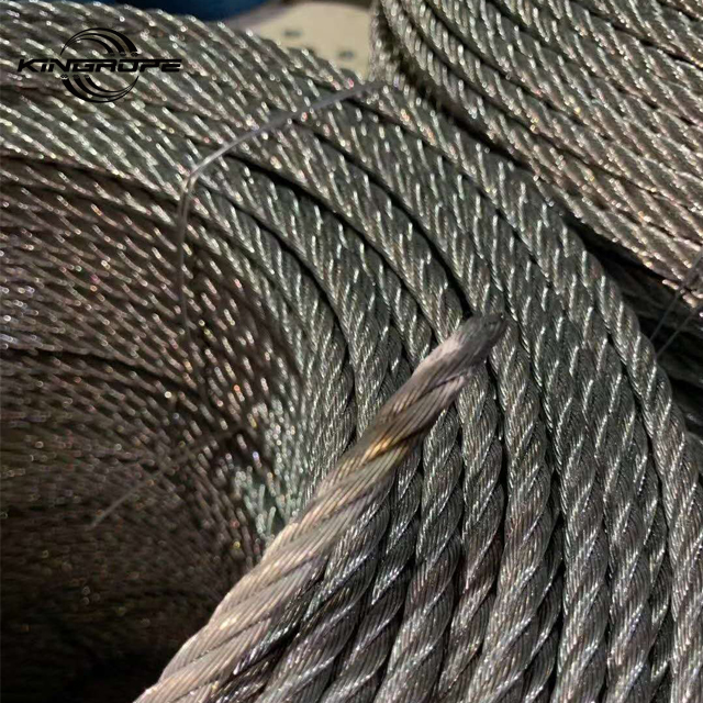 4*31ws+PPC/4X31WS+PPC 4x31 EIPS Galvanized Wire Rope 8.3mm 8.6mm For Electric Nacelle Machine