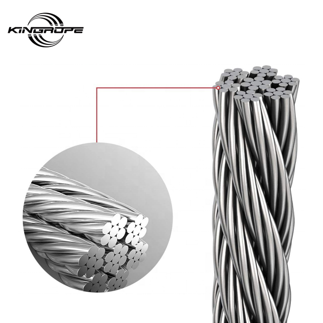 Manufacturer Direct Selling 7x7 Steel Wire Rope