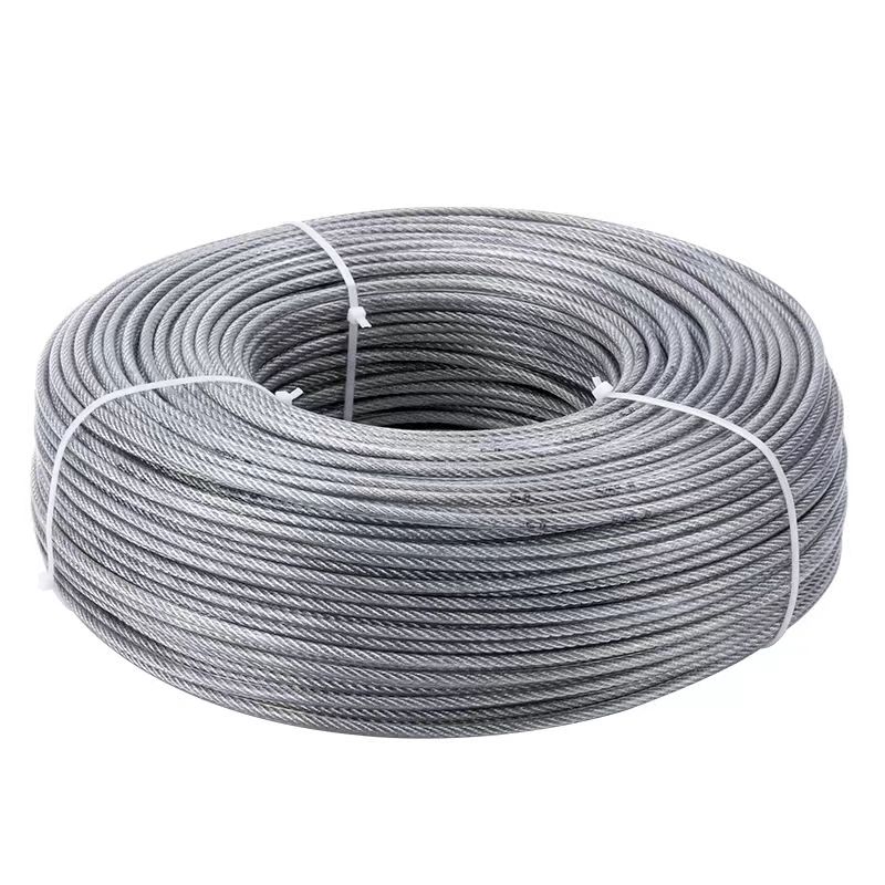 Galvanized Steel Cable Strand Wire Rope 7x7 7x19 6x19+FC 6x7+FC wire strand cable steel wire rope 20mm