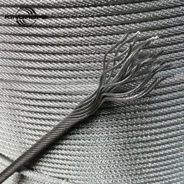 Galvanized Lifts Elevator Steel Wire Rope 10mm