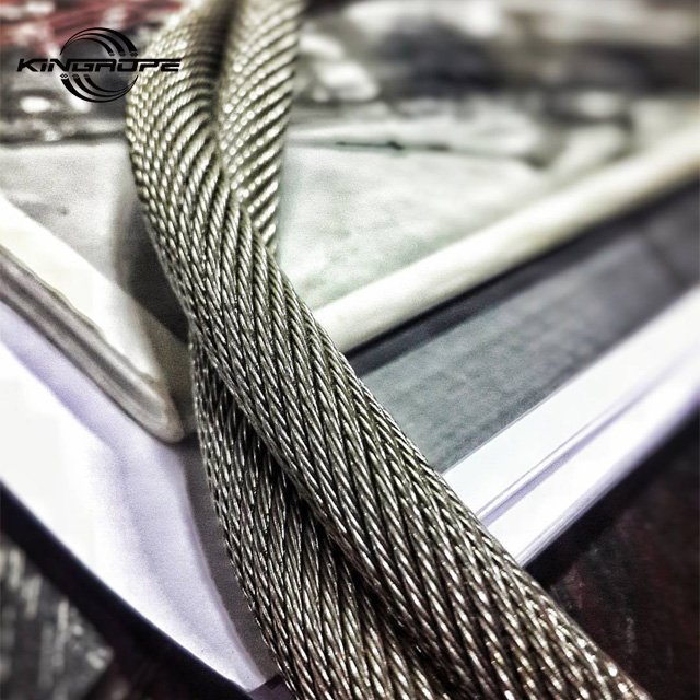 Non-Rotating 35*7 22MM Tower Crane Steel Wire Rope Galvanized