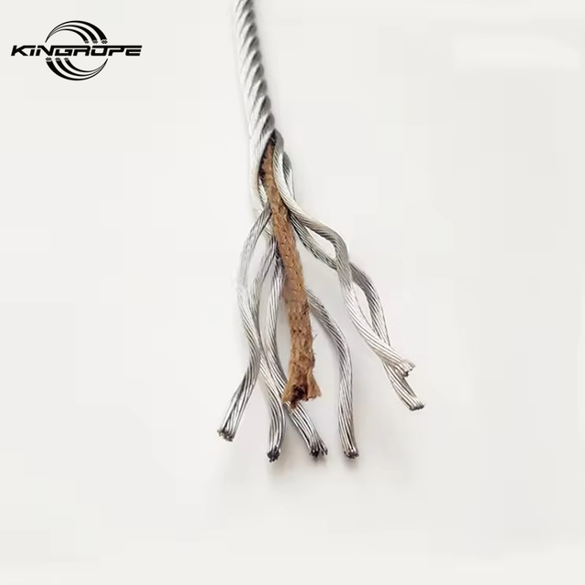 6x19+FC Galvanized Steel Wire Rope 8mm 10mm 