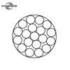 1x19 1.5 mm for bridge universal Steel Wire Rope Galvanized