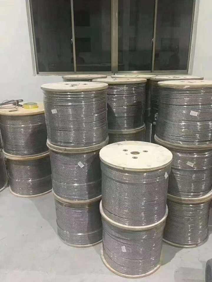 Factory Steel Wire Rope 6mm Steel Wire Rope for Elevator