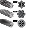 1X7,1X19,7X7,7X19 AISI Steel Cable Wire Rope