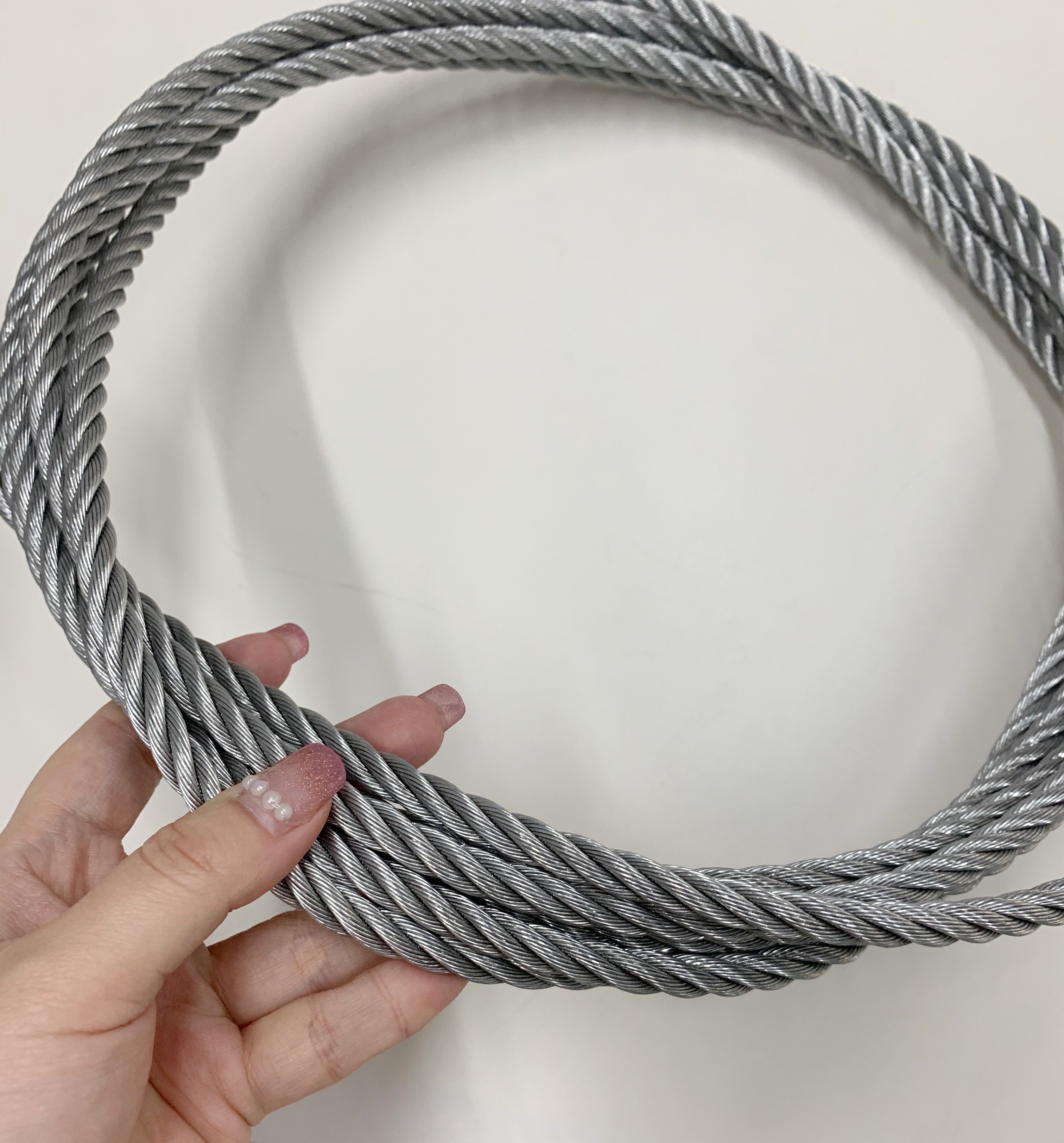 4*31sw+PPC Steel Wire Rope 8.3mm Galvanized